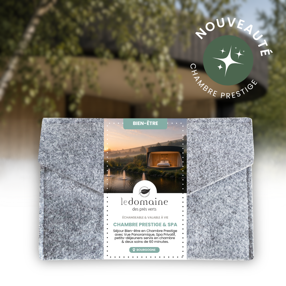 Coffret Cadeau • Séjour Bien-être • Chambre Prestige avec Spa Privatif • [1 NUIT]