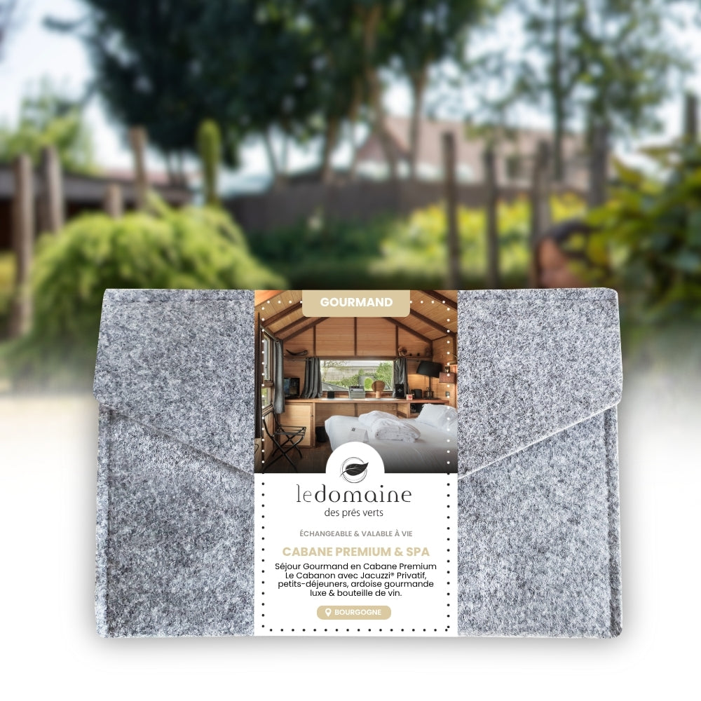 Coffret Cadeau • Séjour Gourmand au Cabanon avec Spa Privatif • [1 NUIT]