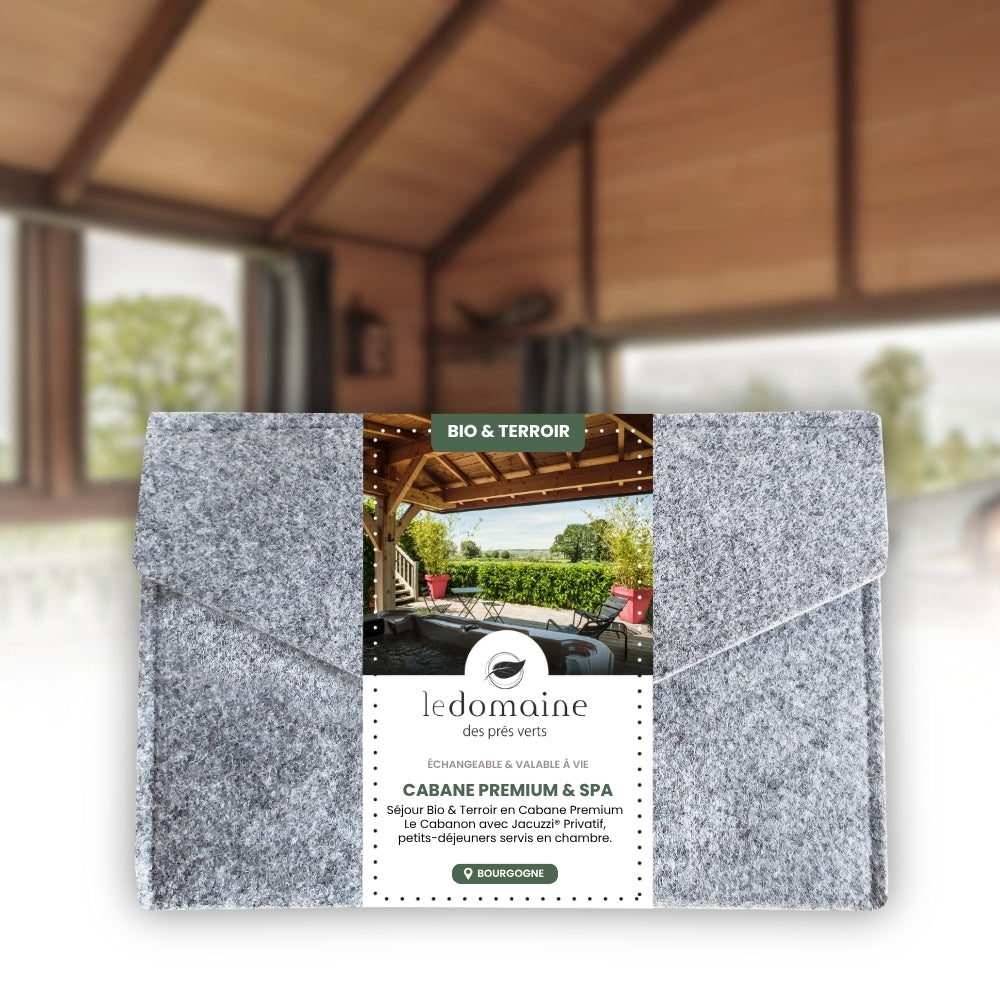 Coffret Cadeau • Séjour Bio & Terroir au Cabanon avec Spa Privatif • [1 NUIT]