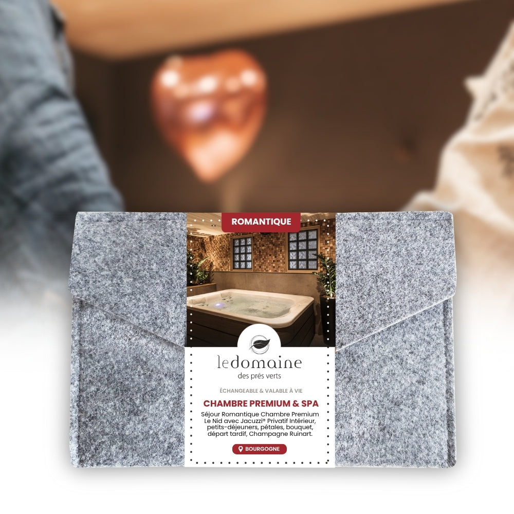 Coffret Cadeau • Séjour Romantique au Nid avec Spa Privatif • [1 NUIT]
