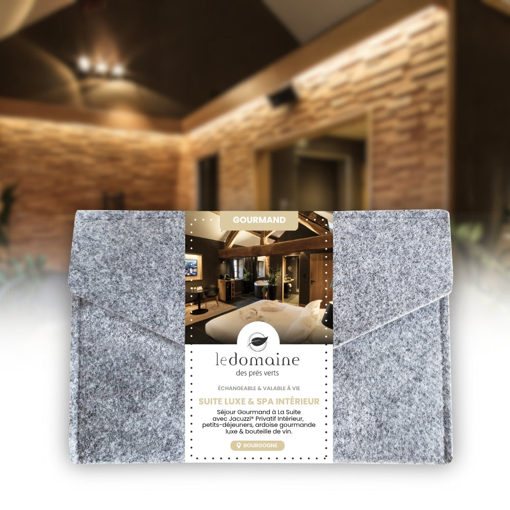 Coffret Cadeau • Séjour Gourmand à La Suite avec Spa Privatif Intérieur • [1 NUIT]