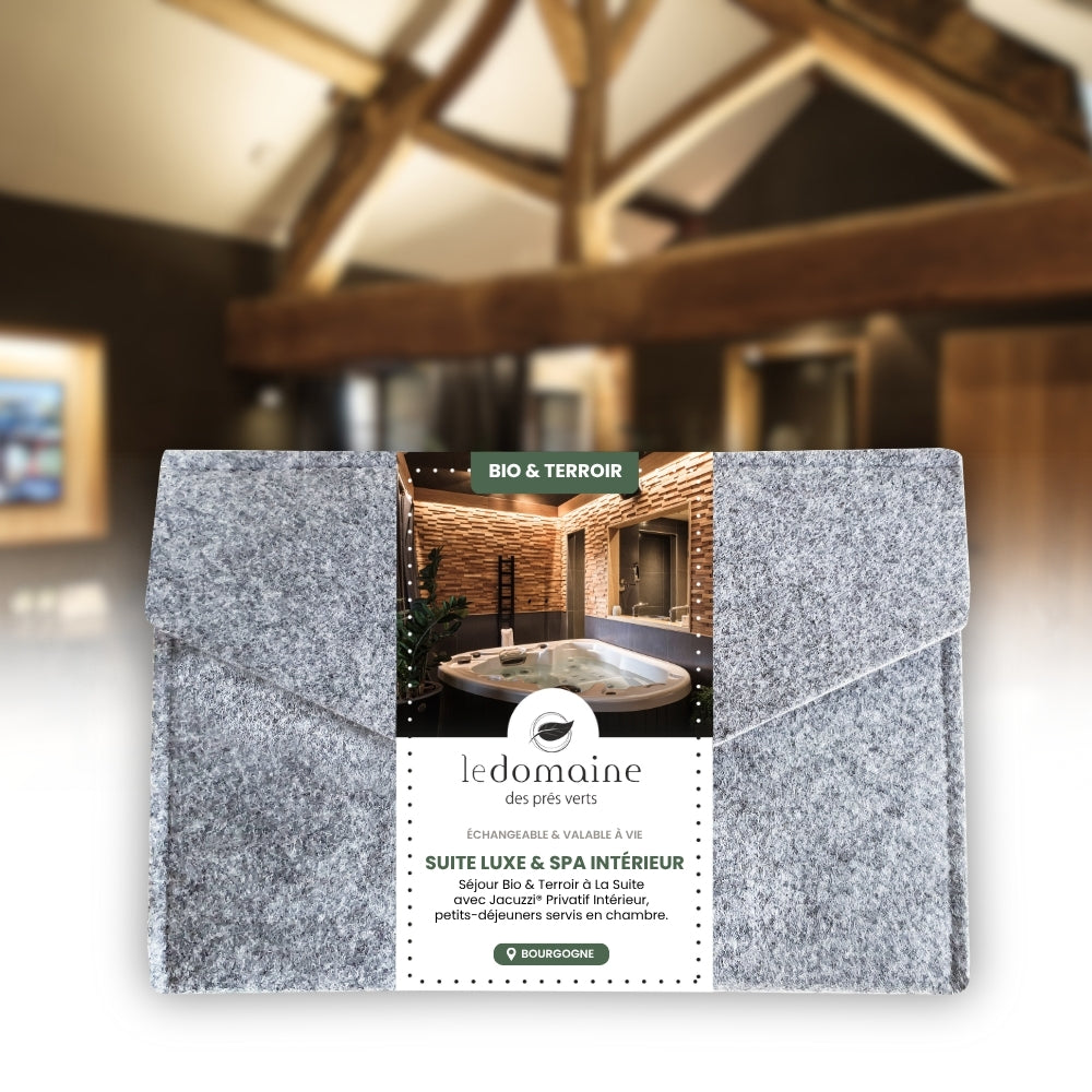 Coffret Cadeau • Séjour Bio & Terroir à La Suite avec Spa Privatif Intérieur • [1 NUIT]
