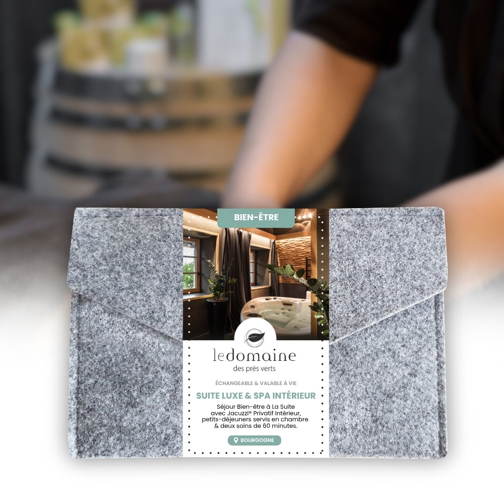 Coffret Cadeau • Séjour Bien-Être à La Suite avec Spa Privatif Intérieur • [1 NUIT]