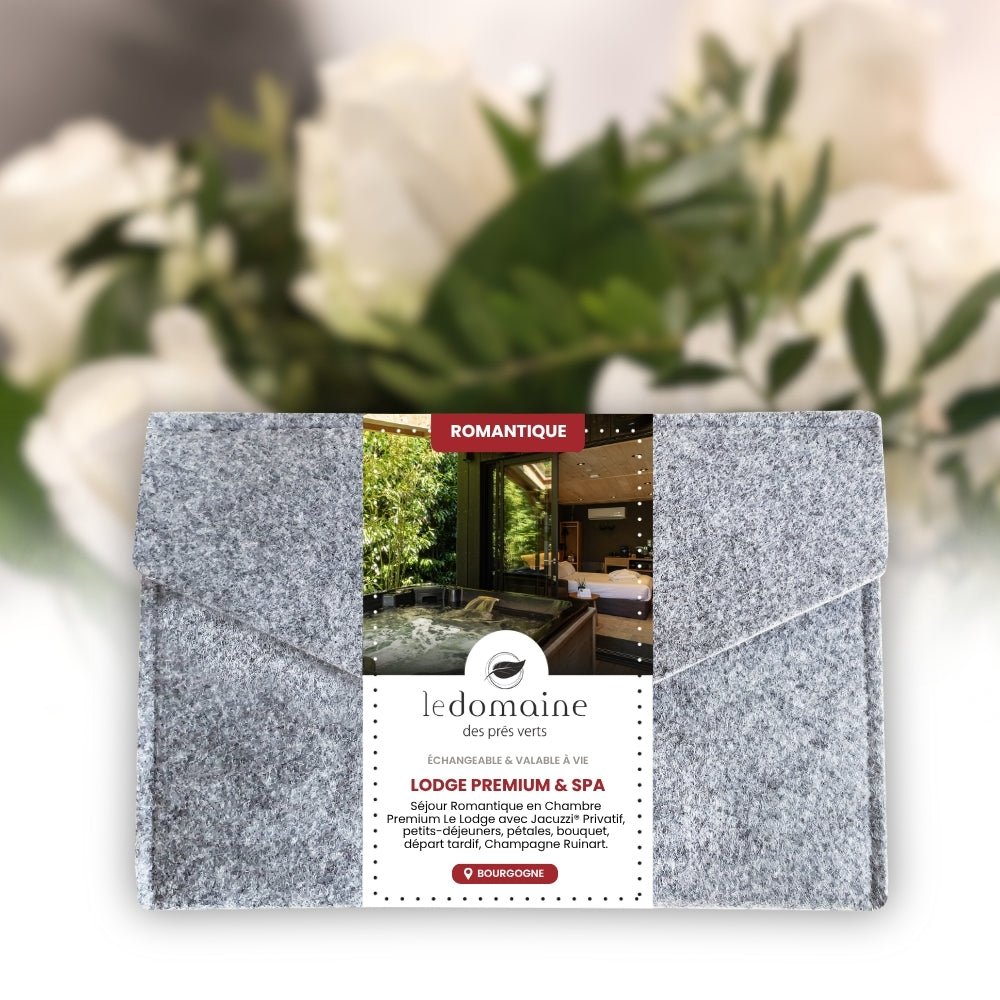 Coffret Cadeau • Séjour Romantique au Lodge avec Spa Privatif • [1 NUIT]