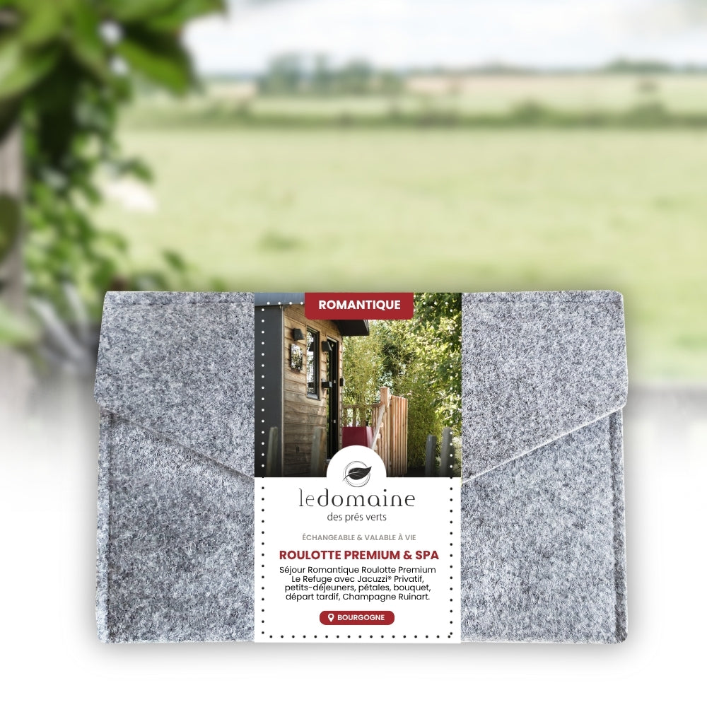Coffret Cadeau • Séjour Romantique au Refuge avec Spa Privatif • [1 NUIT]