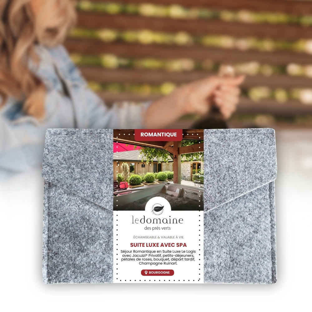 Coffret Cadeau • Séjour Romantique au Logis avec Spa Privatif • [1 NUIT]