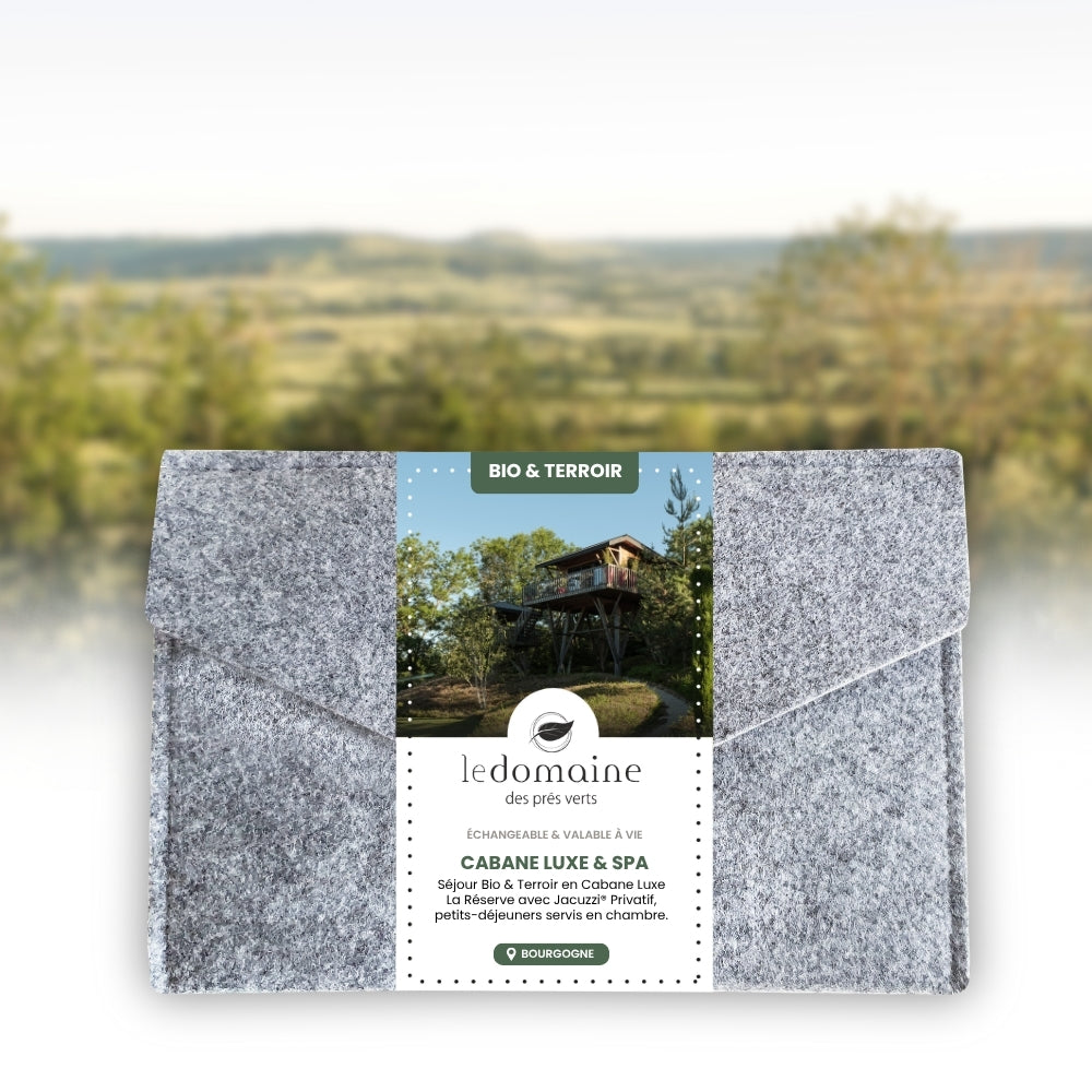 Coffret Cadeau • Séjour Bio & Terroir • La Réserve avec Spa Privatif • [1 NUIT]
